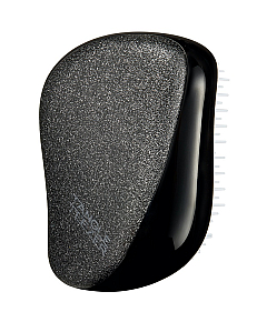 Tangle Teezer Compact Styler Onyx Sparkle - Расческа для волос, цвет черный с блестками